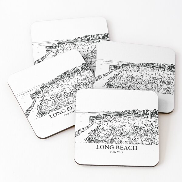 Item preview, Long Beach - New York designed and sold by Lakeric Cityscapes.