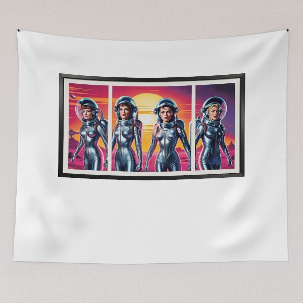 Item preview, Retro Space Patrol designed and sold by Matthew Beech Designs.