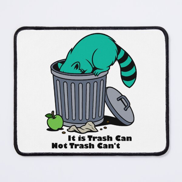 Item preview, Trash Can Panda - Light Teal designed and sold by AngelMiette.