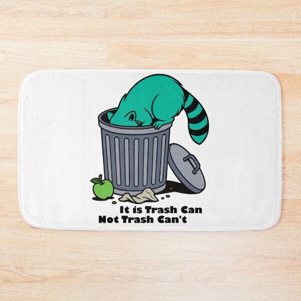 Item preview, Trash Can Panda - Light Teal designed and sold by AngelMiette.