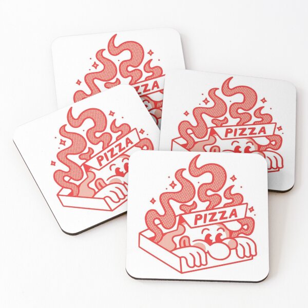 Item preview, Cute Pizza Box Character designed and sold by darkskinbender.