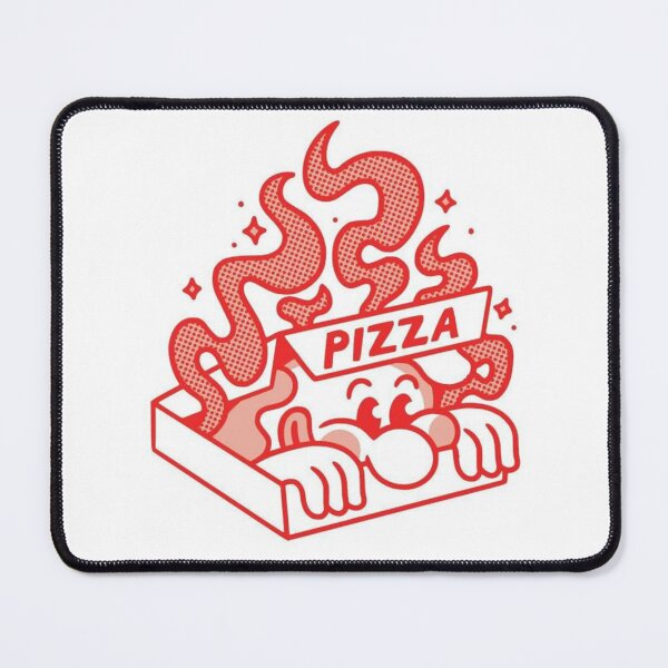 Item preview, Cute Pizza Box Character designed and sold by darkskinbender.