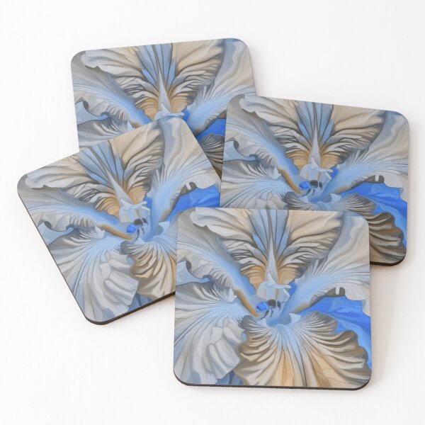Item preview, Multicolored Iris w Bee 10 designed and sold by BloomingbySJ.