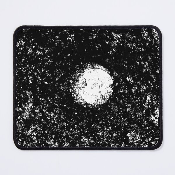 Aperçu de l'œuvre lune noire créée et vendue par paladinprints.