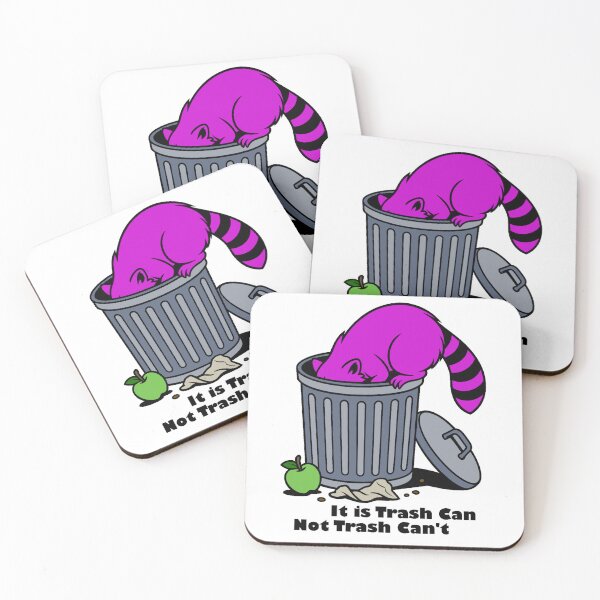 Item preview, Trash Can Panda - Dark Pink designed and sold by AngelMiette.