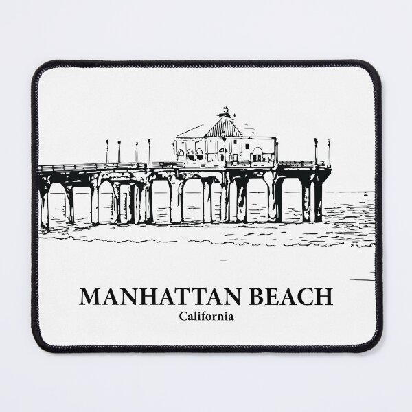 Item preview, Manhattan Beach - California designed and sold by Lakeric Cityscapes.