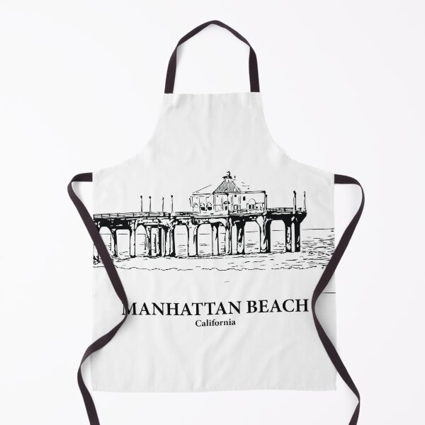 Artikelvorschau, Manhattan Beach - Kalifornien entworfen und verkauft von Lakeric Cityscapes.