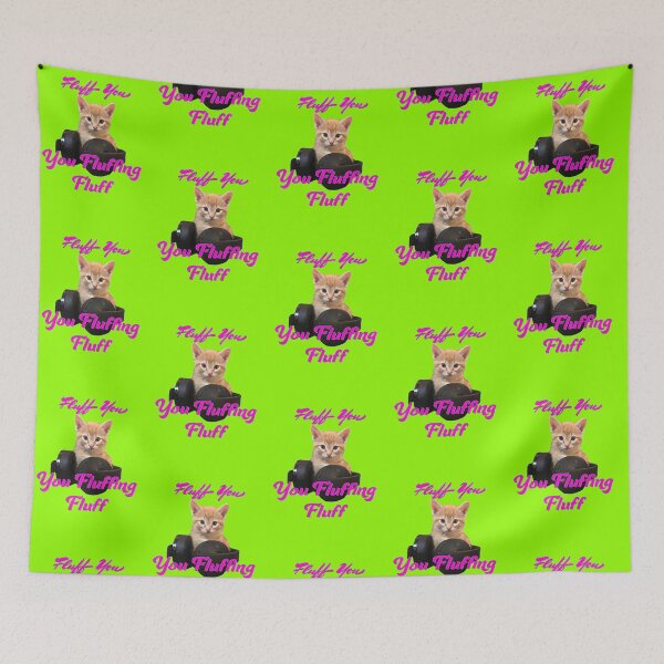 Item preview, Fluff You – Chaotic Kitten Energy designed and sold by aadventures.