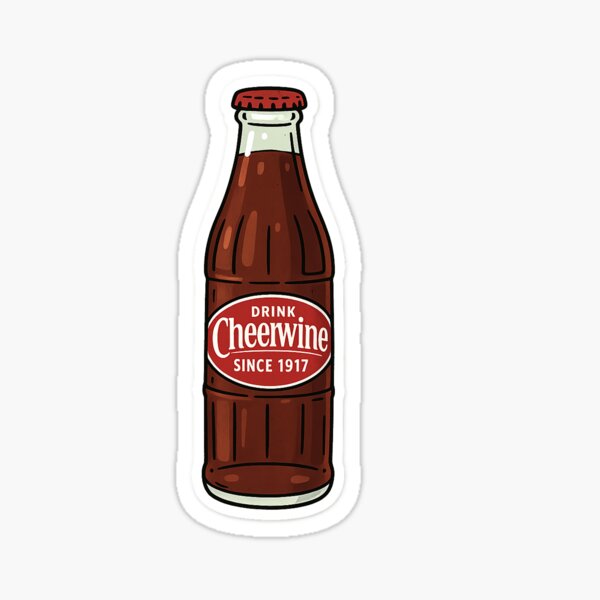 Item preview, cheerwine bottle soda graphic designed and sold by requinn83.
