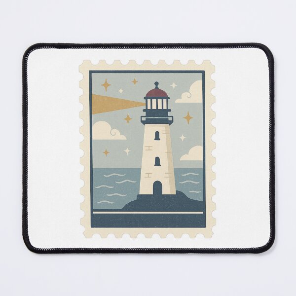 Item preview, Vintage Postage Stamp - Lighthouse designed and sold by SnugBugz.