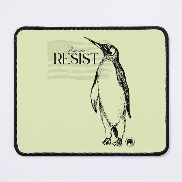 Item preview, Penguins Resist designed and sold by Adams’ Animals.
