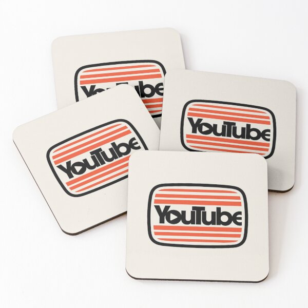 Item preview, Cool Retro YouTube Logo Design designed and sold by darkskinbender.