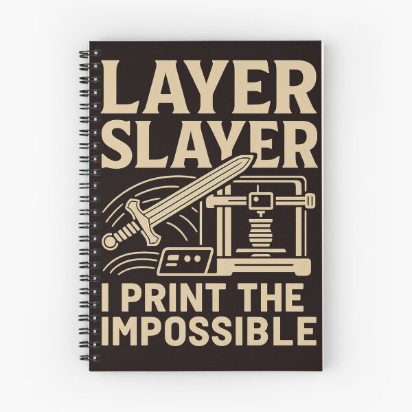 Item preview, Layer Slayer 3D Printing – Funny Maker & Tech Nerd Design for Engineers and DIY Creators designed and sold by dschiffer12.