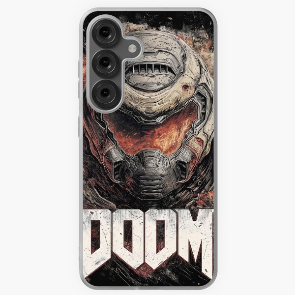 Vista previa del artículo con la obra «Camiseta gráfica de cazador de demonios eterno Doom Slayer», diseñado y vendido por HakoCity.