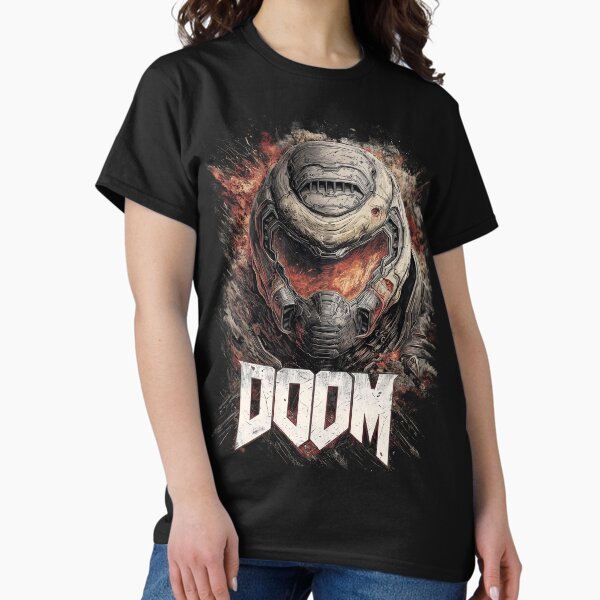 Item preview, Doom Slayer Eternal Demon Hunter Graphic Tee designed and sold by HakoCity.