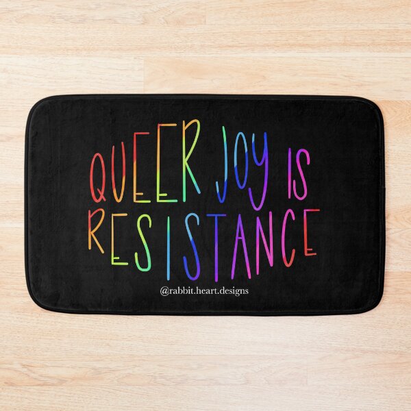 Item preview, Queer Joy is Resistance designed and sold by RabbitHeartArt.