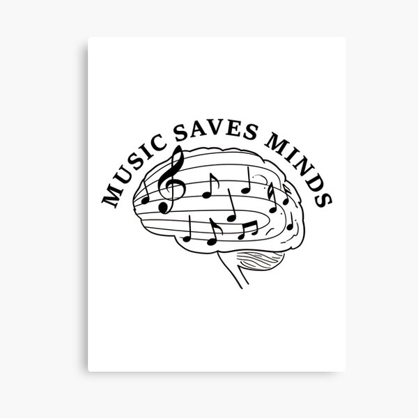 Item preview, Music Saves Minds For Brain Health designed and sold by FWLKIT.