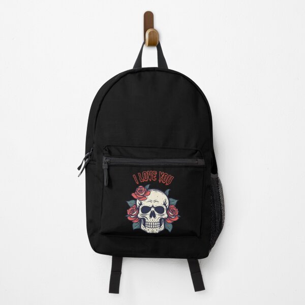 Item preview, Wicked Skull Face – I Love You | Ghostly Obsession & Dark Gothic Horror designed and sold by Favbookshelf by Manik.