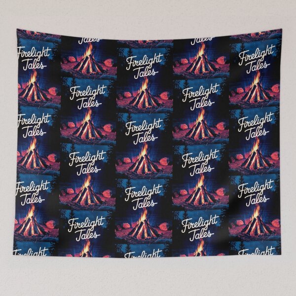 Item preview, Firelight Tales Cozy Campfire Night Under the Stars designed and sold by Taans-Creation.