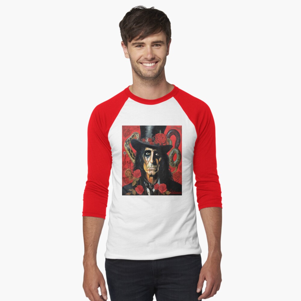 Item preview, Baseball ¾ Sleeve T-Shirt designed and sold by Artisticanvas.