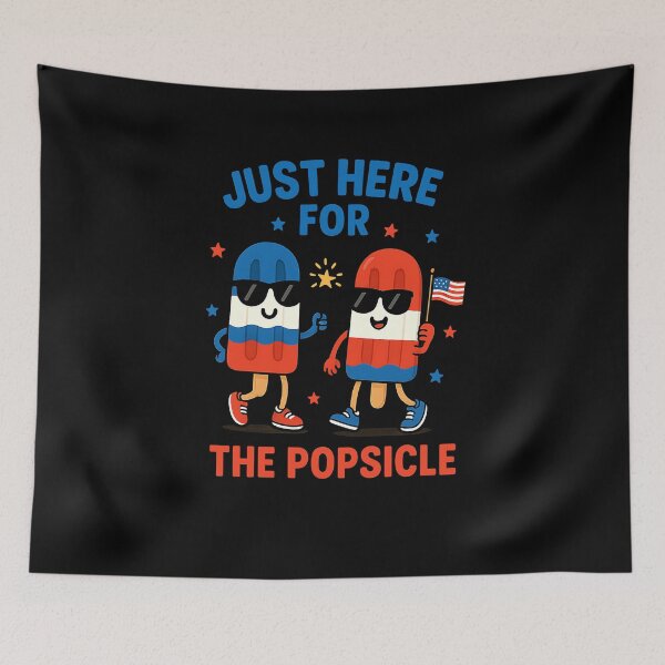 Item preview, 4th Of July Popsicle USA American flag Patriotic Boys Kids designed and sold by facegm.
