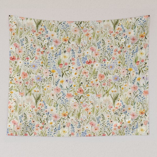 Item preview, Flower Field Painting designed and sold by CoolPixels.