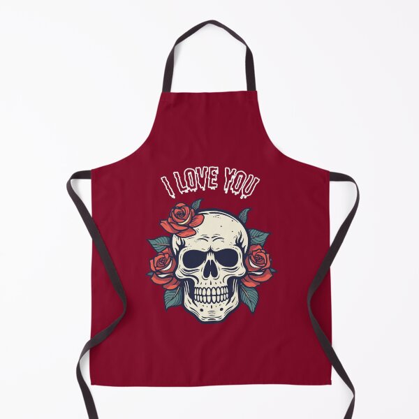 Item preview, Wicked Skull Face – I Love You | Ghostly Obsession & Dark Gothic Horror designed and sold by Favbookshelf by Manik.