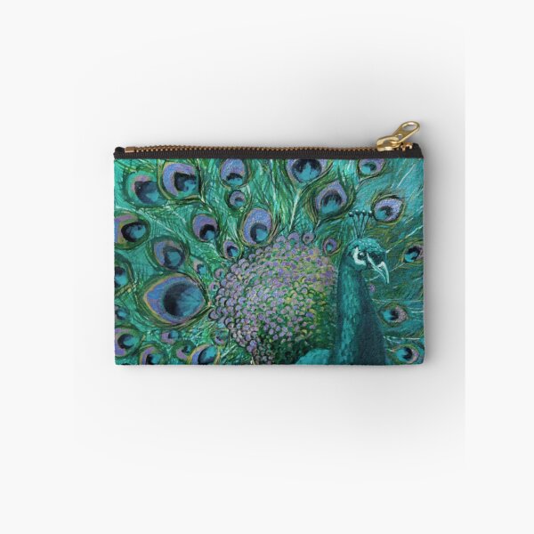 Item preview, Aqua Peacock  designed and sold by Nicola Morgan.