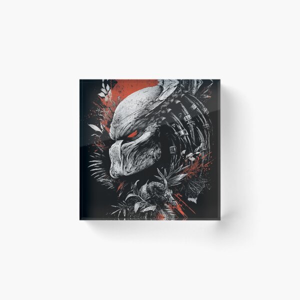Item preview, Predator Yautja Hunter Alien Warrior Graphic Tee designed and sold by Senpaiwaves.