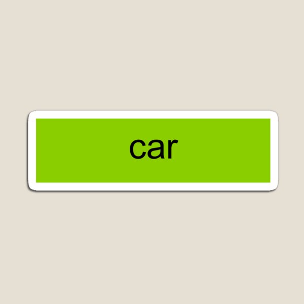 Item preview, brat-inspired car sticker designed and sold by appleseider.