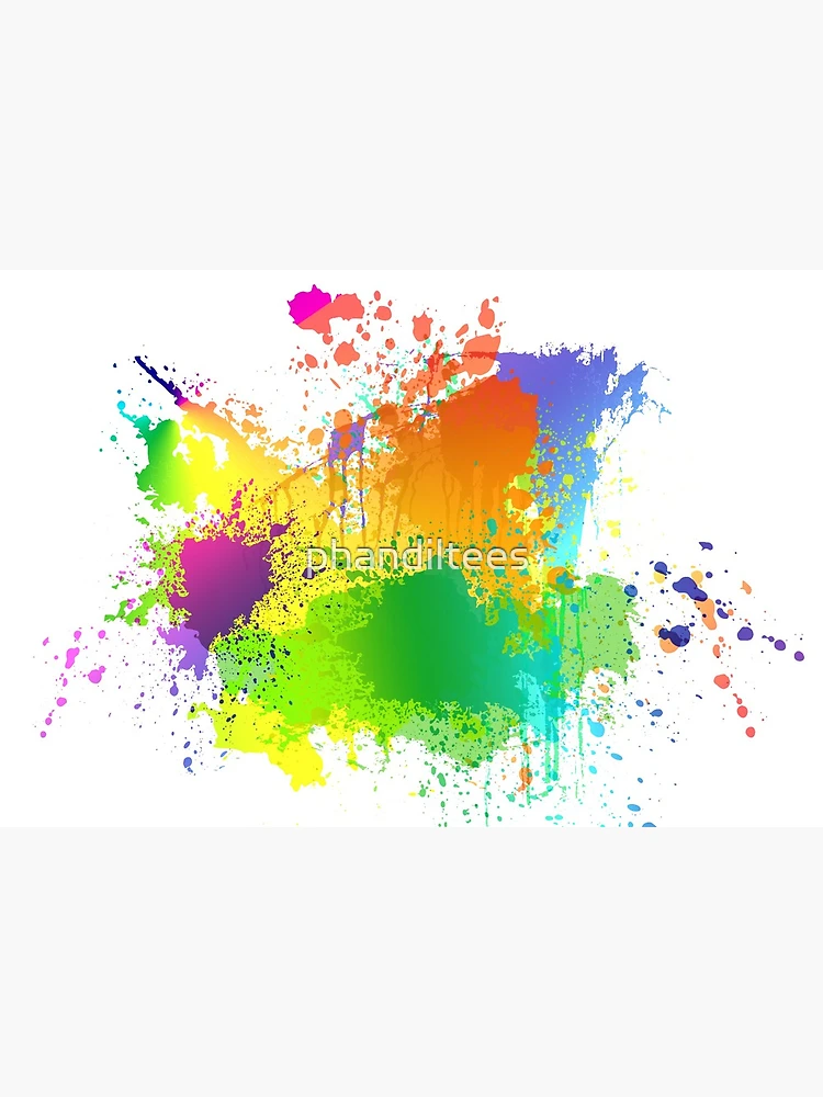 Splatter Paint  Art Board Print for Sale by huz101