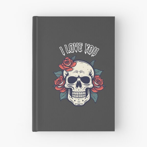 Item preview, Wicked Skull Face – I Love You | Ghostly Obsession & Dark Gothic Horror designed and sold by Favbookshelf by Manik.
