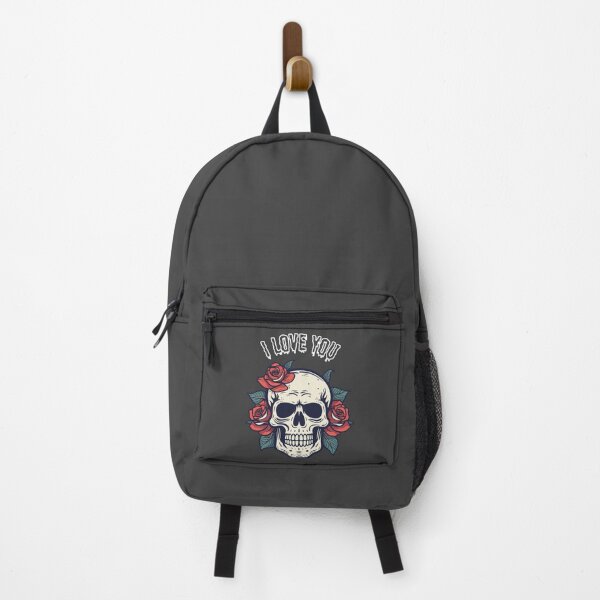 Item preview, Wicked Skull Face – I Love You | Ghostly Obsession & Dark Gothic Horror designed and sold by Favbookshelf by Manik.