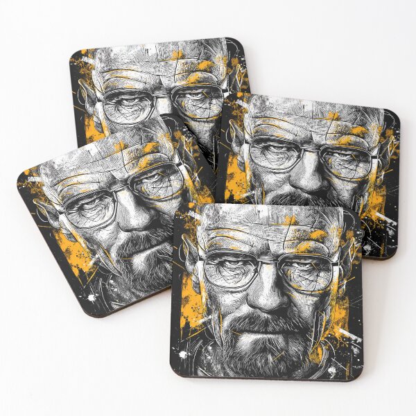 Item preview, Heisenberg Breaking Bad Walter White Icon Graphic Tee designed and sold by Senpaiwaves.