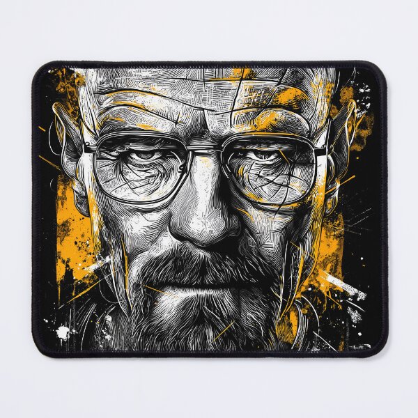 Item preview, Heisenberg Breaking Bad Walter White Icon Graphic Tee designed and sold by Senpaiwaves.