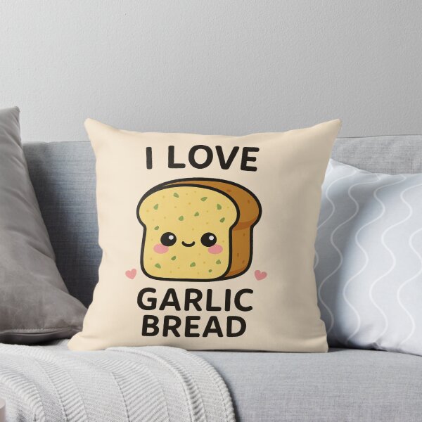 Item preview, I Love Garlic Bread - Kawaii Garlic Bread designed and sold by Planthem.