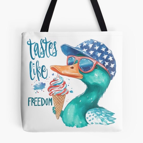 Aperçu de l'œuvre Le goût du canard de la liberté créée et vendue par TheEmptyBottleStudio.