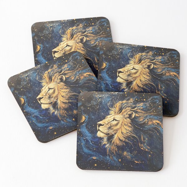 Item preview, Majestic mystical ethereal lion designed and sold by dcrc.