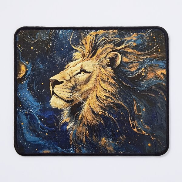Item preview, Majestic mystical ethereal lion designed and sold by dcrc.