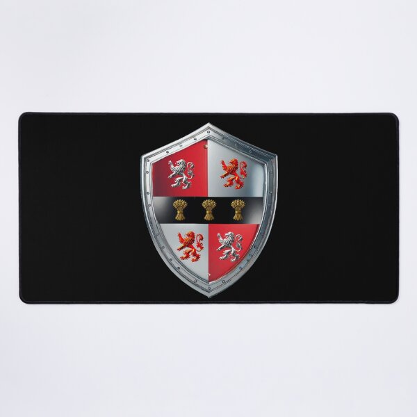 Item preview, Murphy Heraldic Shield  Quartered with Lions, Crowned with Prosperity designed and sold by Highlandkings.