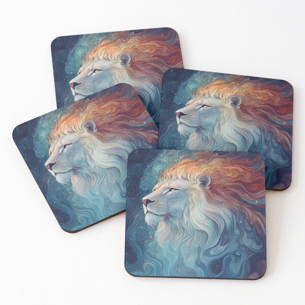 Item preview, Majestic mystical ethereal lion designed and sold by dcrc.