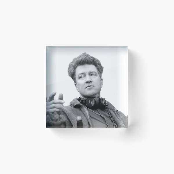 Item preview, David Lynch Black and White Sticker - The Maestro  designed and sold by TheTwinPeaks.