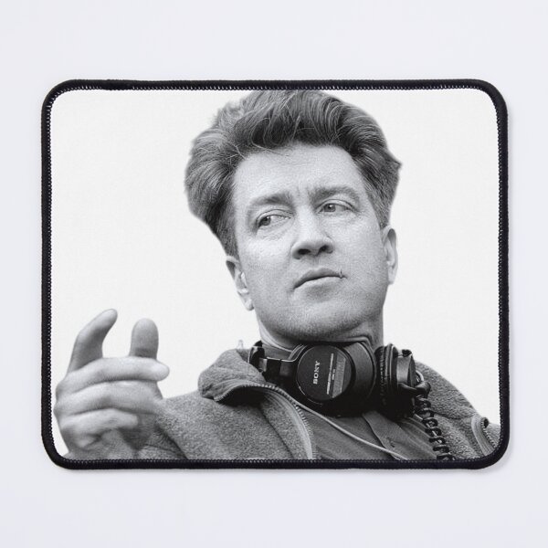 Item preview, David Lynch Black and White Sticker - The Maestro designed and sold by TheTwinPeaks.