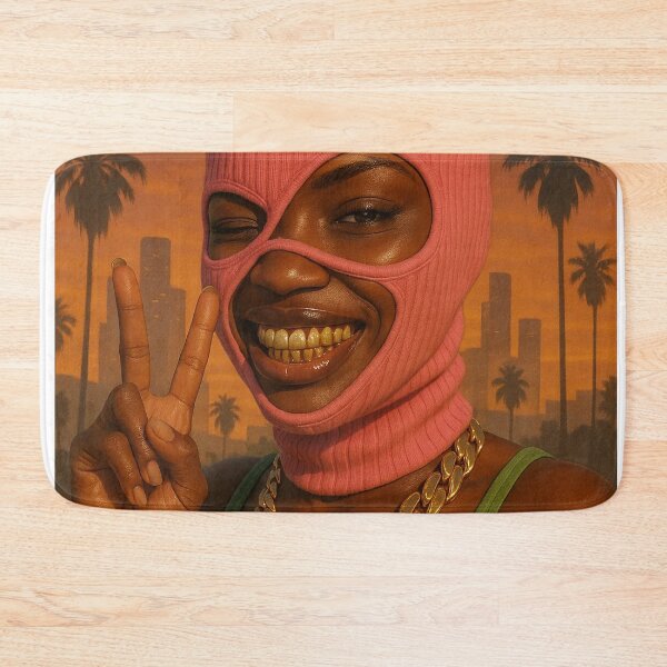 Item preview, Gol'Digga - Gold Digger - STREET QUEEN (Photorealistic version - Peace sign version) Checkout the cartoon version too. designed and sold by lapart.