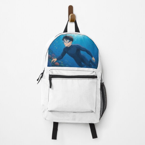 Item preview, Zayne Scuba Diver Among Vibrant Coral Reef designed and sold by kyouya3.
