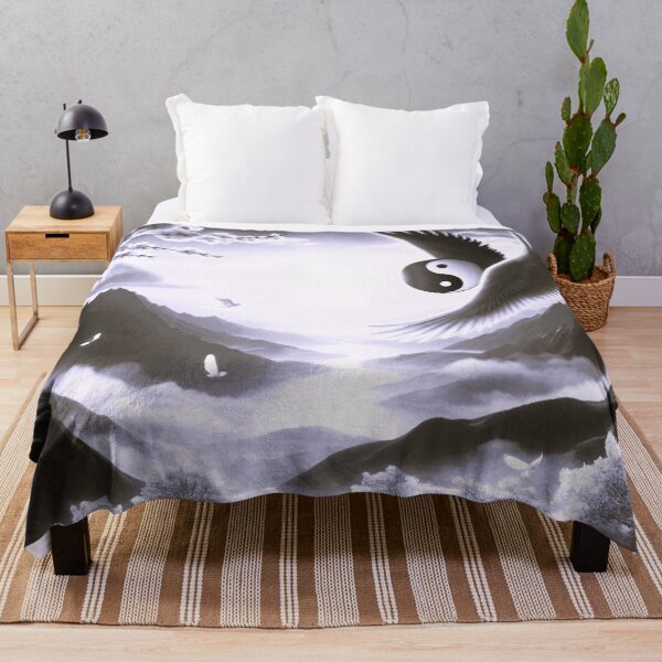 Item preview, Harmonious Flapping: Yin-Yang in Harmony with Sunrise designed and sold by Fantabulous.