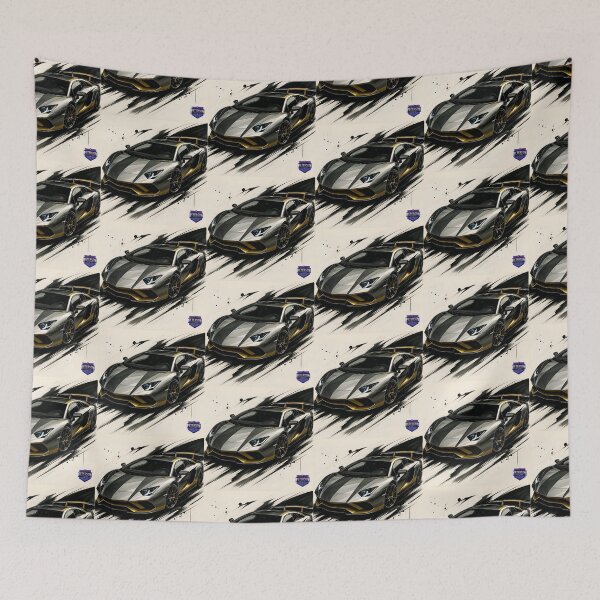 Item preview, Lambo Aventador Fanart Remastered (Black/Gold) designed and sold by Peterson Designs.