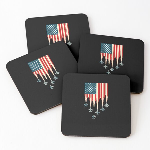 Item preview, Fighter Jets American Flag Patriotic USA Red White Blue designed and sold by diyoor.