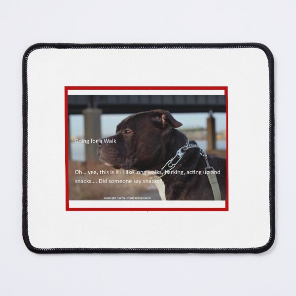 Item preview, Going for a Walk: Rex Sunrise designed and sold by Ajamu Offord.