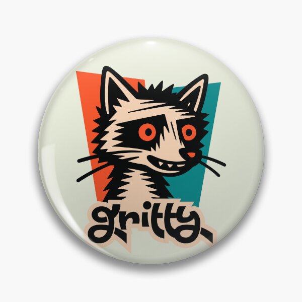 Item preview, Gritty Raccoon Retro Cartoon Mascot designed and sold by IAPICTURE.